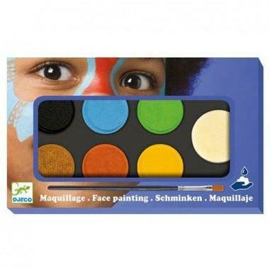 Maquillage enfant - palette 6 couleurs Nature - Djeco