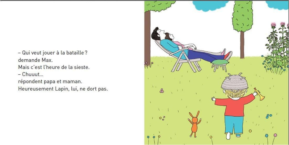 Max et lapin : La grosse bêtise - Editions Nathan - livre pour enfant 2 ans-3