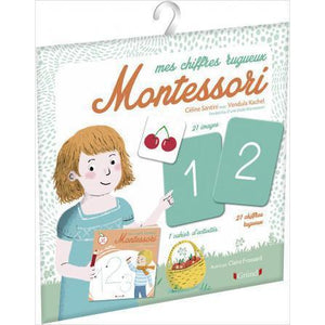 Mes chiffres rugueux Montessori-Gründ- Les livres Montessori pour enfants