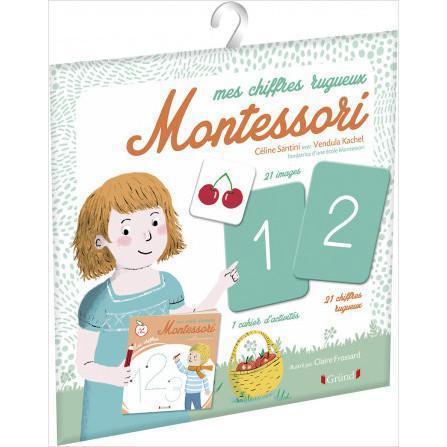 Mes chiffres rugueux Montessori-Gründ- Les livres Montessori pour enfants