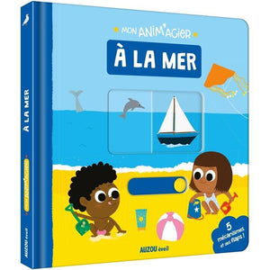 Mon anim'agier - La mer-Auzou-Les livres pour les enfants de 2 ans