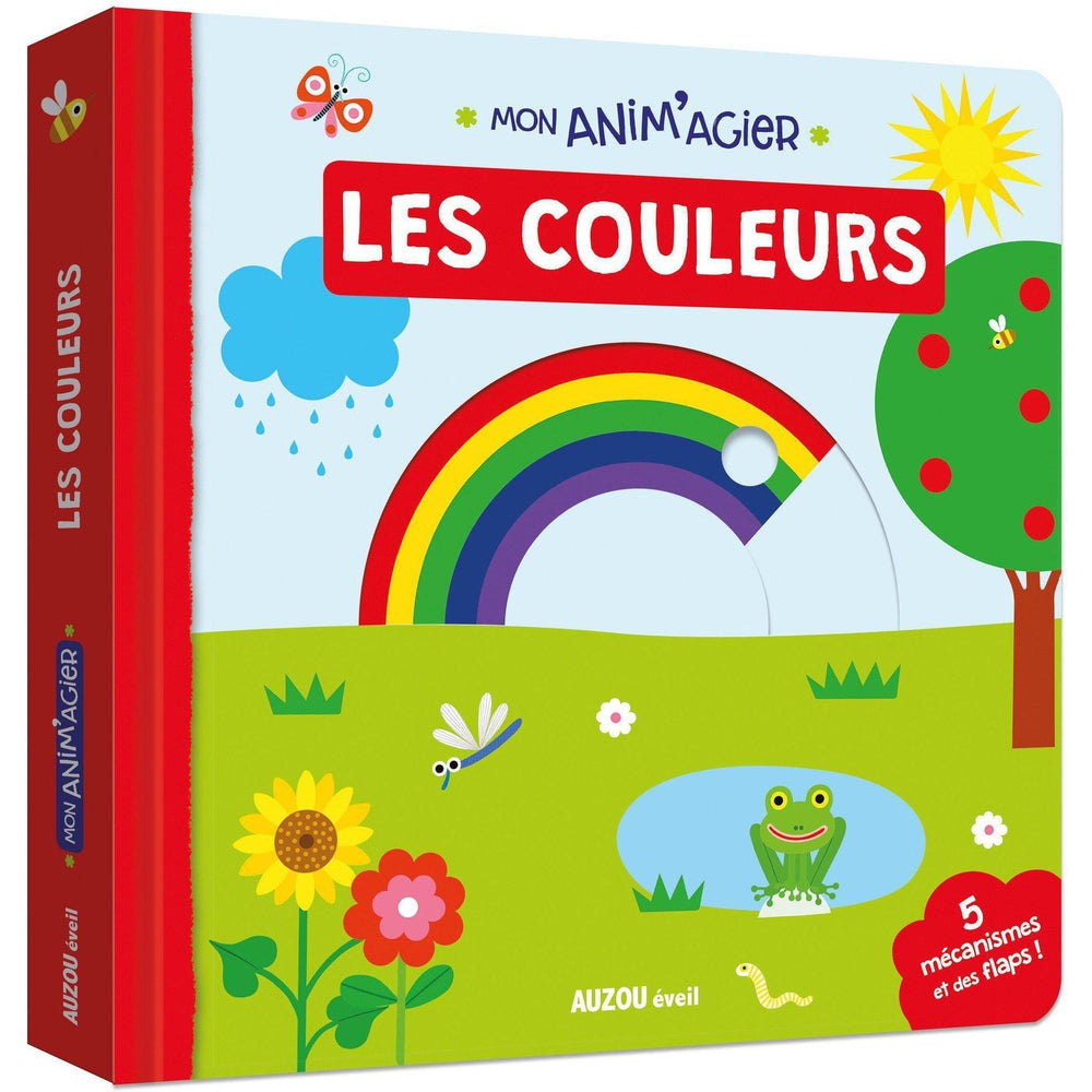 Mon anim'agier - Les couleurs-Auzou-Les livres pour les enfants de 2 ans