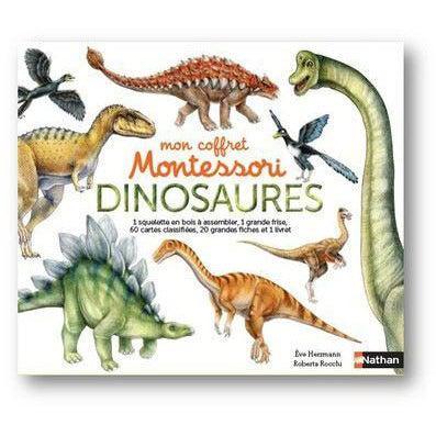 Mon Coffret Montessori Dinosaures-Nathan-Les livres Montessori pour enfants