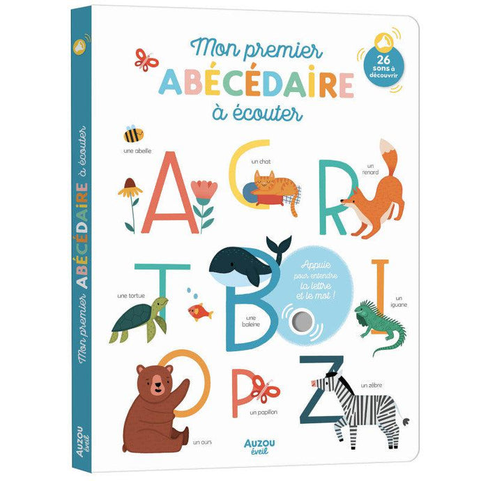 Mon premier abécédaire à écouter - Livre sonore bébé 1 an et + 