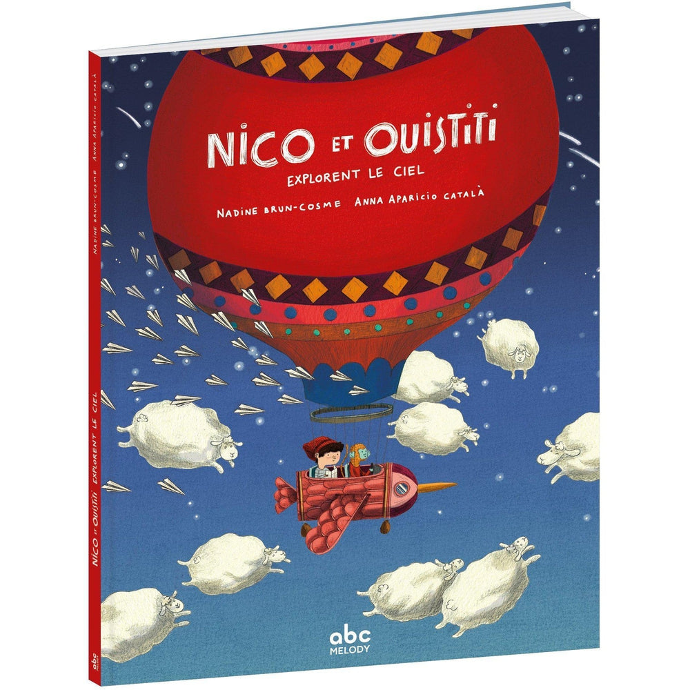 Nico et Ouistiti explorent le ciel - Un livre pour 5 ans et + - GRAFFITI