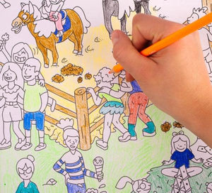 Boîte de 16 crayons de couleurs  - Crayons enfant 3 ans et +