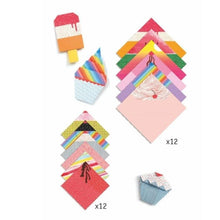 Charger l&#39;image dans la galerie, Origami facile - Délices-2-Djeco-Kit créatif pour enfant
