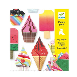 Origami facile - Délices-Djeco-Kit créatif pour enfant