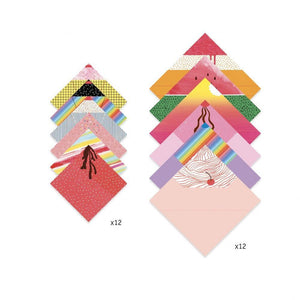 Origami facile - Délices-4-Djeco-Kit créatif pour enfant