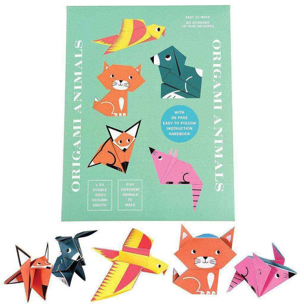 Animaux Origami-2-Rex London-Kit créatif pour enfant