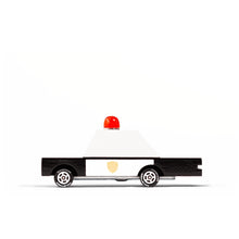Charger l&#39;image dans la galerie, Petite voiture en bois - Voiture de police - Candylab