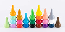 Charger l&#39;image dans la galerie, Playon Crayon-Studio Skinky-12 Crayons à doigts pour bébés-non toxique-8