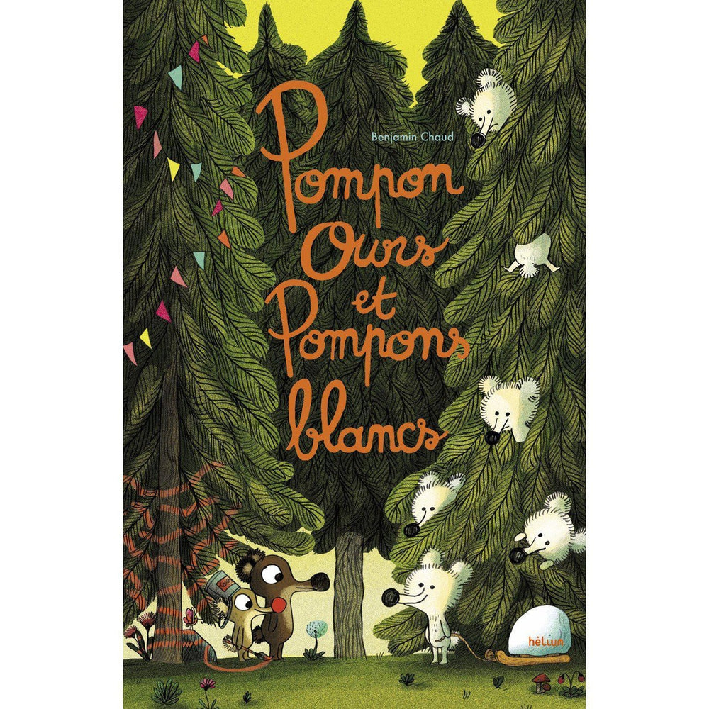 Pompon Ours et Pompons blancs-Hélium-Les livres pour les enfants de 3 ans
