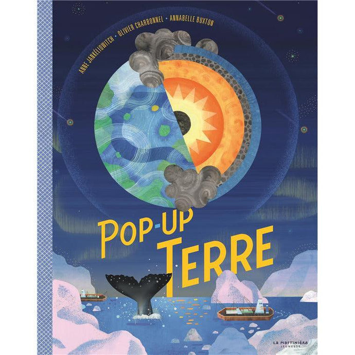 Pop-up Terre - Livre documentaire pop-up enfant 7 ans et +