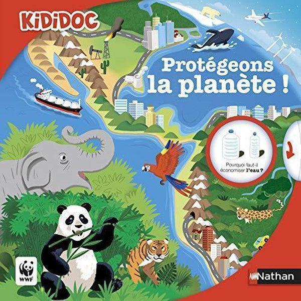 Protégeons la planète!-Nathan-Les livres sur l'écologie pour enfants