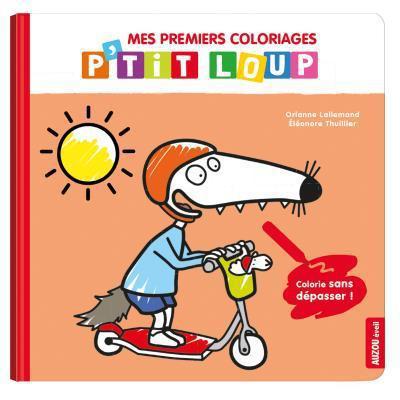 P'tit loup - Mes premiers coloriages: Les jouets-Auzou-Orianne Lallemand & Eleonore Thuillier