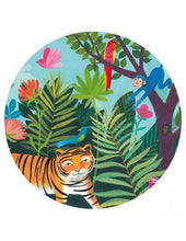 Charger l&#39;image dans la galerie, La balade du tigre - Puzzle silhouette - Djeco