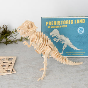 Puzzle 3D en bois - Tyrannosaure-2-Rex London-Nos idées cadeaux pour enfant à chaque âge