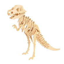 Charger l&#39;image dans la galerie, Puzzle 3D en bois - Tyrannosaure-3-Rex London-Nos idées cadeaux pour enfant à chaque âge