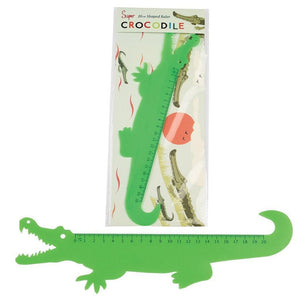 Règle en plastique - Le crocodile-4-Rex London-Fournitures pour enfant