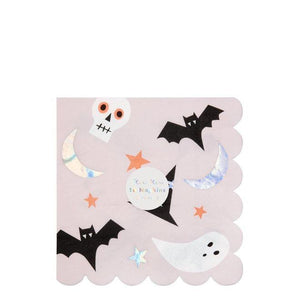 Grandes Serviettes en papier - Funky Halloween-2-Meri Meri-Halloween pour les enfants