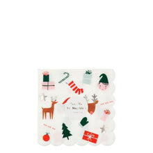 Charger l&#39;image dans la galerie, Petites Serviettes en papier - Funky Noël-2-Meri Meri-Le Noël des enfants