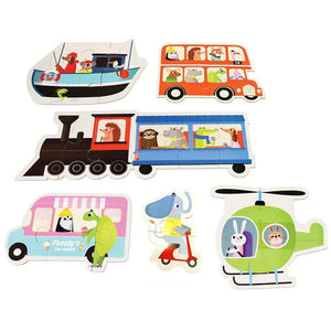 Puzzle évolutif Les transports-Rexlondon-Nos idées cadeaux pour enfant à chaque âge-2