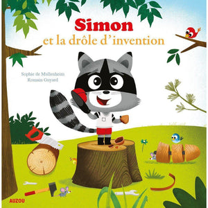 Simon et la drôle d'invention-Auzou-Les livres pour les enfants de 3 ans