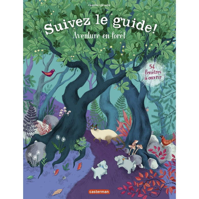 Suivez le guide! Aventure en forêt-Casterman-Les livres pour les enfants de 3 ans