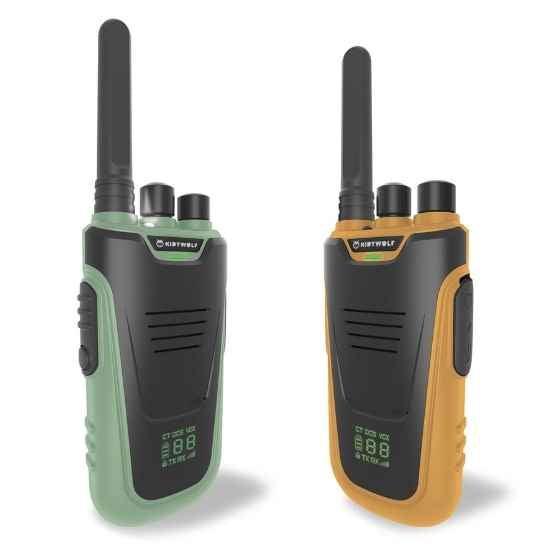 Talkies walkies Kidytalk vert - jaune - Kidywolf 