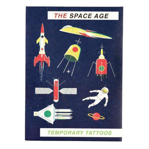 Tatoos Exploration spatiale-Rex London-Anniversaire pour enfants sur le thème de l'espace et des robots