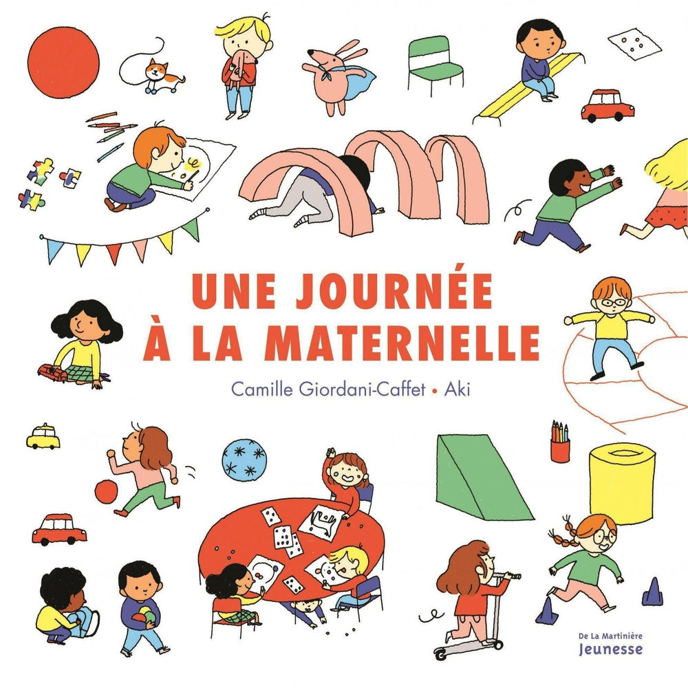Une journée à la maternelle-La Martinière Jeunesse-Les livres pour les enfants de 3 ans