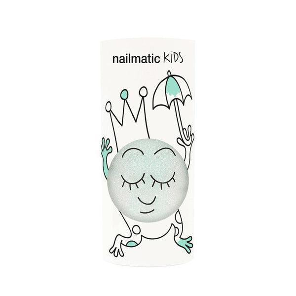 Vernis enfant à base d'eau - Aldo, vert nacré - Nailmatic - packaging