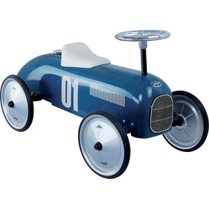 Porteur voiture vintage Bleu pétrole - Pour enfants de 18 mois et + Vilac