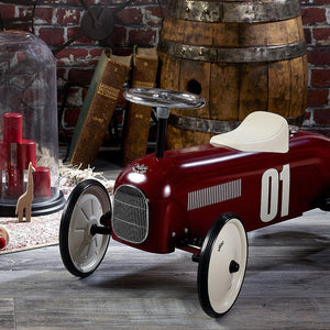 Porteur voiture vintage Bordeaux - Pour enfants de 18 mois et + - Vilac 