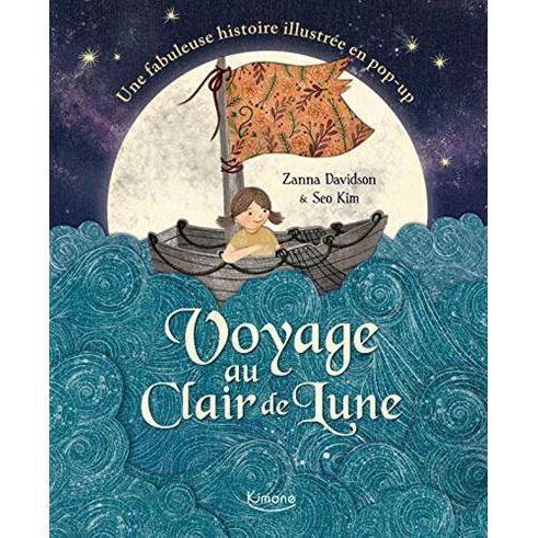 Voyage au clair de lune-Kimane-Les livres pour les enfants de 4 à 5 ans