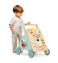 Charger l&#39;image dans la galerie, Chariot de marche en bois multi-activités - bébé 18 mois et +