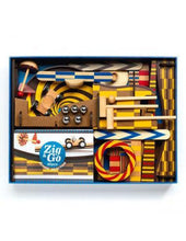 Charger l&#39;image dans la galerie, Circuit de billes action - réaction - Zig &amp; Go - Wroom, 45 pièces - Djeco